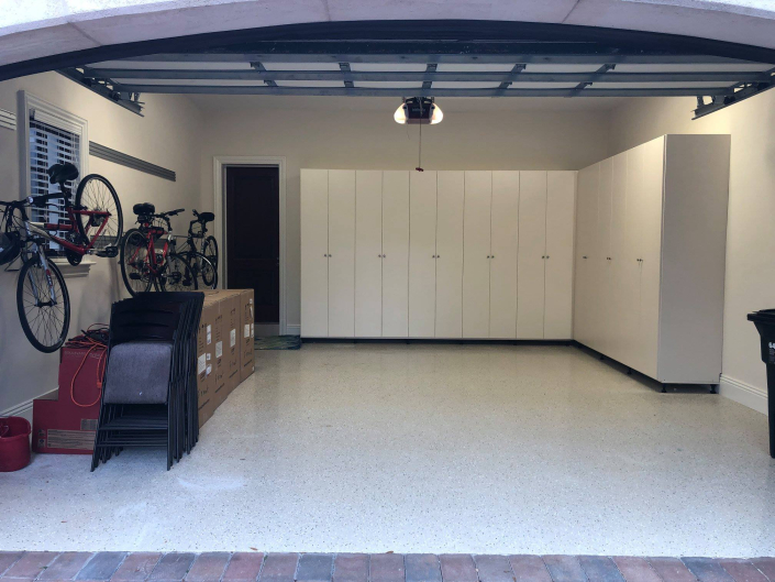 Garage Cabinets & Omni Track