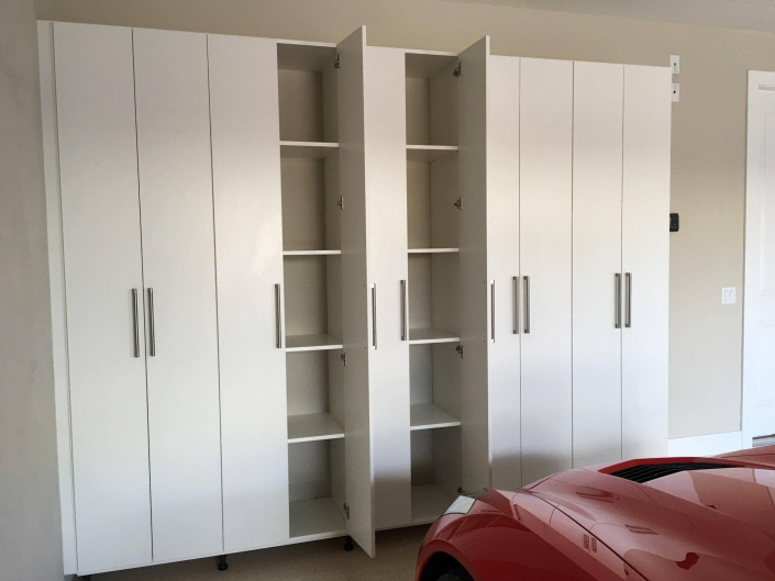 White Slab Cabinets 2