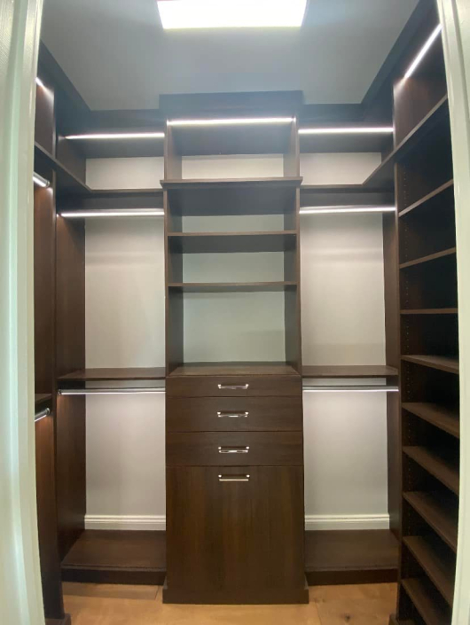 Rococo Closet with Lighting